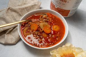 CHORIZO AND LENTIL SOUP