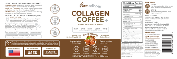 Collagen Coffee+ MOCHA HAZELNUT