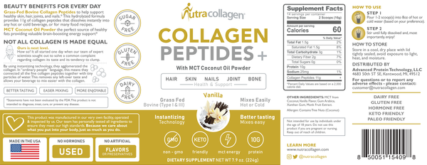 Collagen  PEPTIDES+ Vanilla