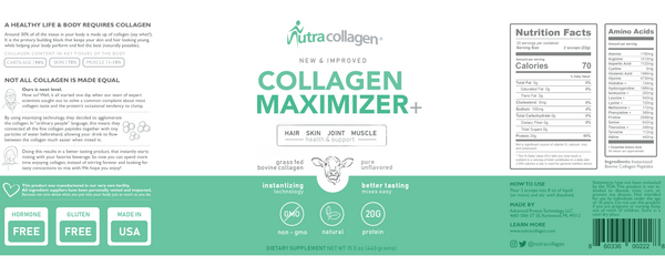 Collagen Maximizer+ Unflavored