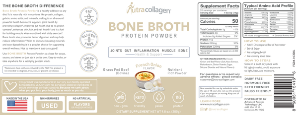 Bone Broth FRENCH ONION FLAVOR