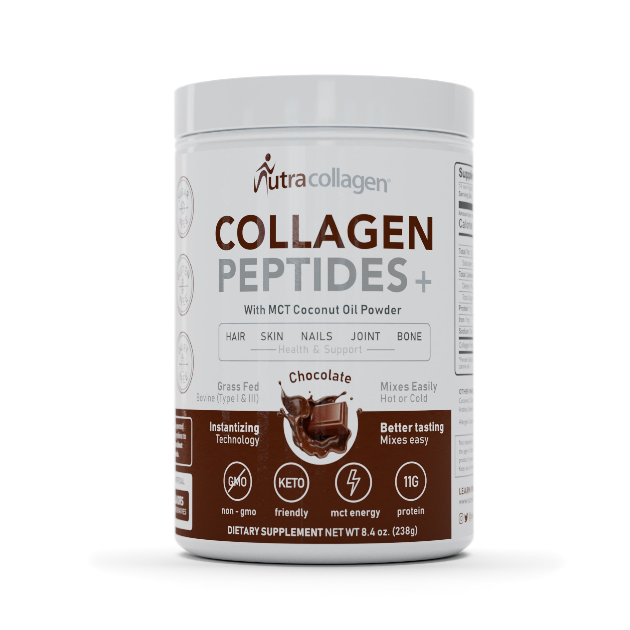 Collagen PEPTIDES+ Chocolate – NutraCollagen